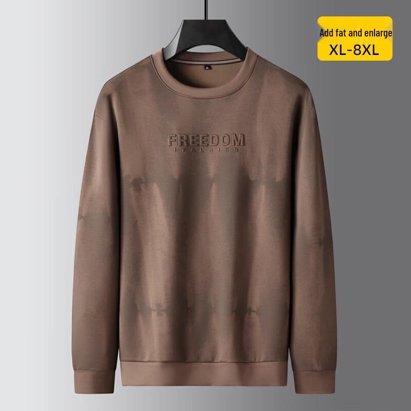 

Dibenze Men s 2025 Autumn Plus Size Crew Neck Sweatshirt 8XL