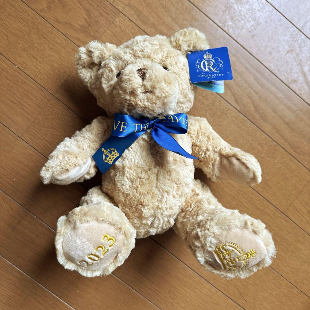 

[USED] Official British Royal Collection 2023 Coronation Commemorative Limited Edition Teddy Bear