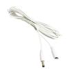 DC12V Power Extension Cable 2.1*5.5mm Connector Male To Female For CCTV Security Camera Black Color 16.5Feet 5M 10m Power Cable