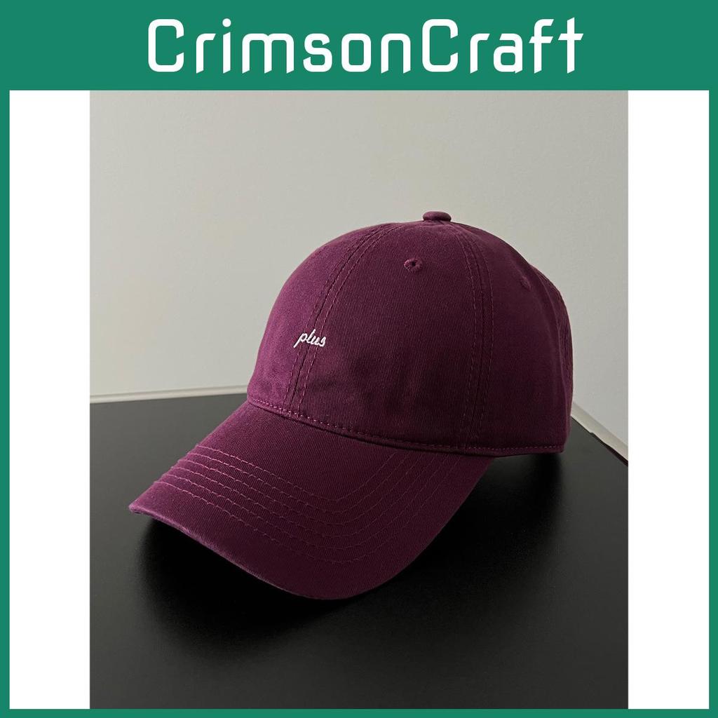 Simple Baseball Cap With Solid Color Design And Letter Embroidery For Daily