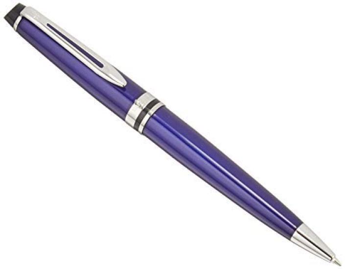 

название подарок Шариковая ручка Waterman Expert 2019 Essential S2093761 Темно-синий с хромированной отделкой [Бесплатная гравировка] [Бесплатная упаковка]