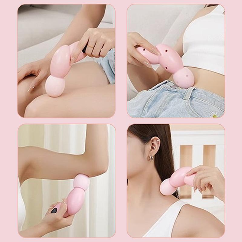 1Pcs Electric Cervical Massager 6-Speed Portable Muscle Fascia Massager Fitness Muscle Relaxation Vibration Massage Machine
