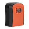 Combination Lock Box Wall Mounted ABS 4 Digit Waterproof Key Storage Lock Box with 5 Keys Capacity