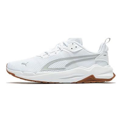 Passo Comodo Durevole Traspirante Scarpe da Corsa Casual Basse Sneakers Unisex Bianco Marrone 389422-02