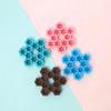 Food Grade Silicone Ice Cubes Tray With 6 Unique Snowflake Designs Baking Tool Perfect For Chocolate And Candy Making