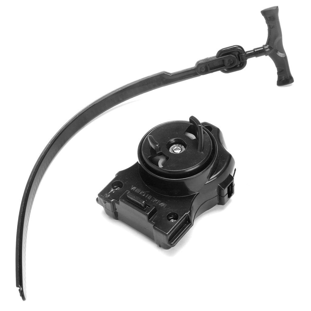 Black Beyblade Performance Plastic Fight Rip Cord Power Launcher String Fight Fusion Masters