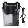 Filtro per Acquario Design a Basso Livello d'Acqua Compatto Filtro Esterno da Parete per Laghetto per Pesci Spina USA 110V