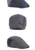Frühling-Sommer Herren Baumwollbarett: Koreanischer Stil Outdoor Entenschnabelkappe für Jugendliche & Unisex.