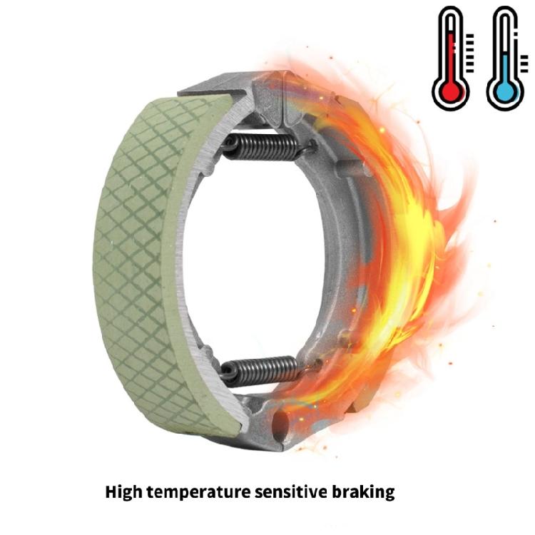 Electric Scooter Front Drum Brake Pad Shoe Expandable Drum Brake Pad Front Wheel Brake Drum Brake Pad Scooter Part