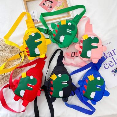 Cartoon Children's Dinosaur Crossbody Bag Cute Girl Boy Backpack Coin Purse