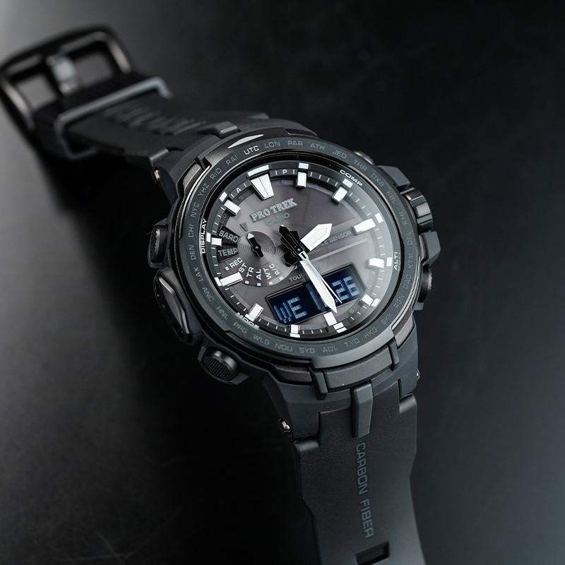 Casio Pánské hodinky PRO TREK Černé PRW-6100Y-1BPR PRW-6100Y-1BPR