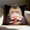 N-Ninajirachi EDM I Love My Computer Pillow Case For Sofa Decor Car Office Room Printing Cushion Cover Decorations and Protector