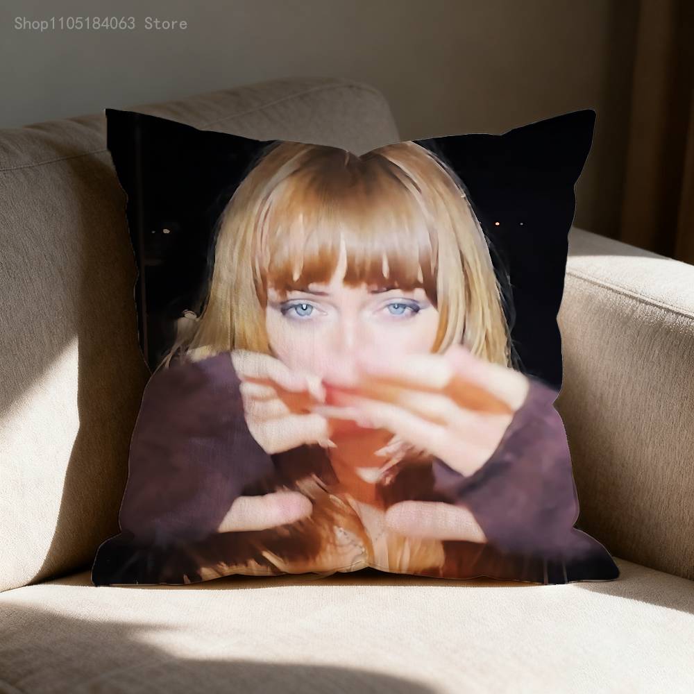 N-Ninajirachi EDM I Love My Computer Pillow Case For Sofa Decor Car Office Room Printing Cushion Cover Decorations and Protector