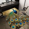 1pc Peacock Pattern Carpet, Office Rug Outdoor Mat Home Decor Area Carpet Festival