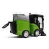 Alloy Sweeper Model Diecast Road Cleaning Refuse Bin Classification Sanitation Vehicles Car Model Sound and Light Kids Gifts