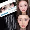 3D-Stütze Unsichtbares Doppellid-Klebeband Selbstklebend Transparente Augenlid-Sticker Wasserdichte Faser-Sticker Augenlid-Lifting-Streifen