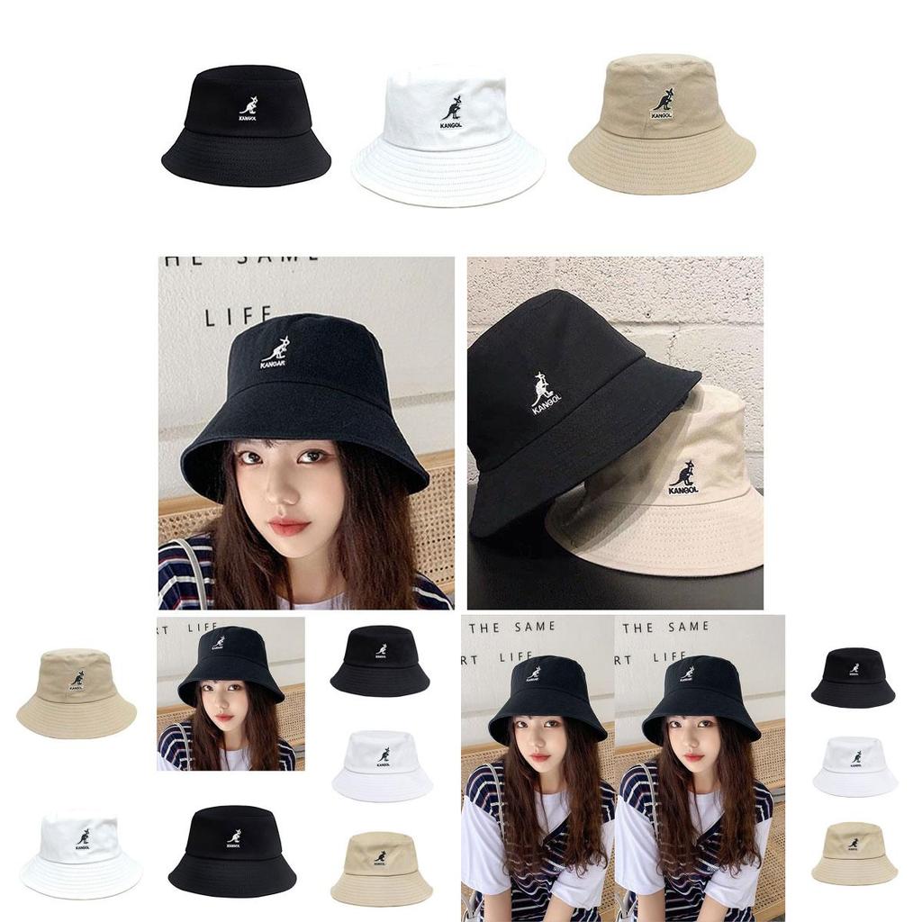 Klassischer Kangol Bermuda Gewaschener Fischerhut Herren Damen Baumwolle Flaches Oberteil Modische Kopfbedeckung