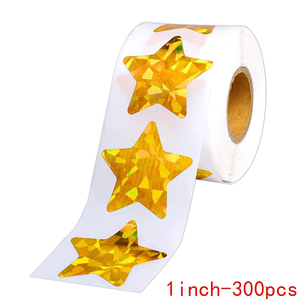 High-Standard Holographic High-Standard Gold High-Standard Star First-Class Stickers For Youngsters Premium-Quality Reward 100-500Pcs
