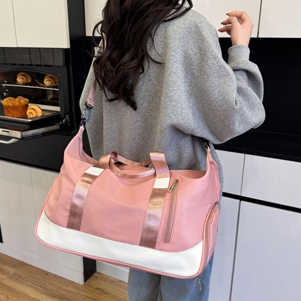 Nylon Sports Fitness Bag Multifunctional Travel Tote Bag Lightweight Yoga Training Bag Business