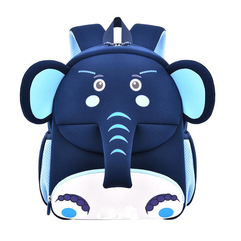 Cartoon Mini Neoprene Anti-Lost Children's Backpack - Lightweight for Kindergarten