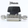 6 8 10 12 14 16 mm 1/4" 3/8" 1/2" 3/4" 1" Inch Tube OD Compression Union 316L Stainles Steel Hex Ball Valve 1000 PSI