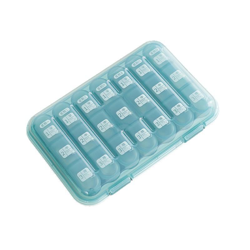 Travel Portable Multi-compartment Medicine Dispensing Box