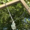 Aesthetic Vital Crystal Pendant Necklace Natural Irregular Stone Chain Choker  Gift