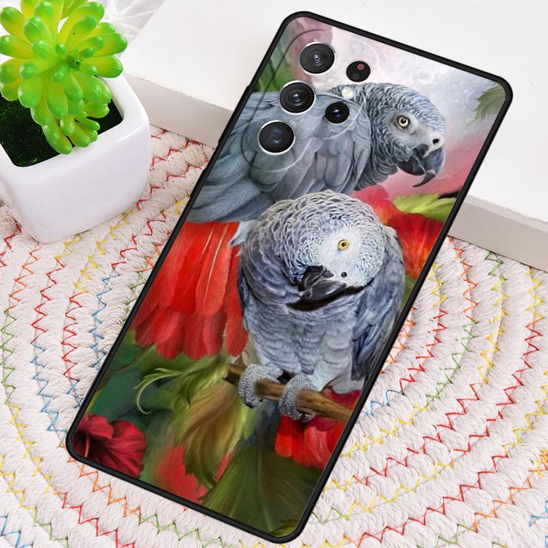 Animal Parrot Birds Phone Case for Samsung Galaxy Note 10 Pro S26 Ultra S23 S24 FE S25 S21 S22 PLUS Shockproof Cove