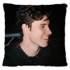 Shawn Mendes Pillowcase Star Photo Poster Cushion Cover Souvenir Throw Pillow Cover Home Decor Cheer Surrounding Call Support
