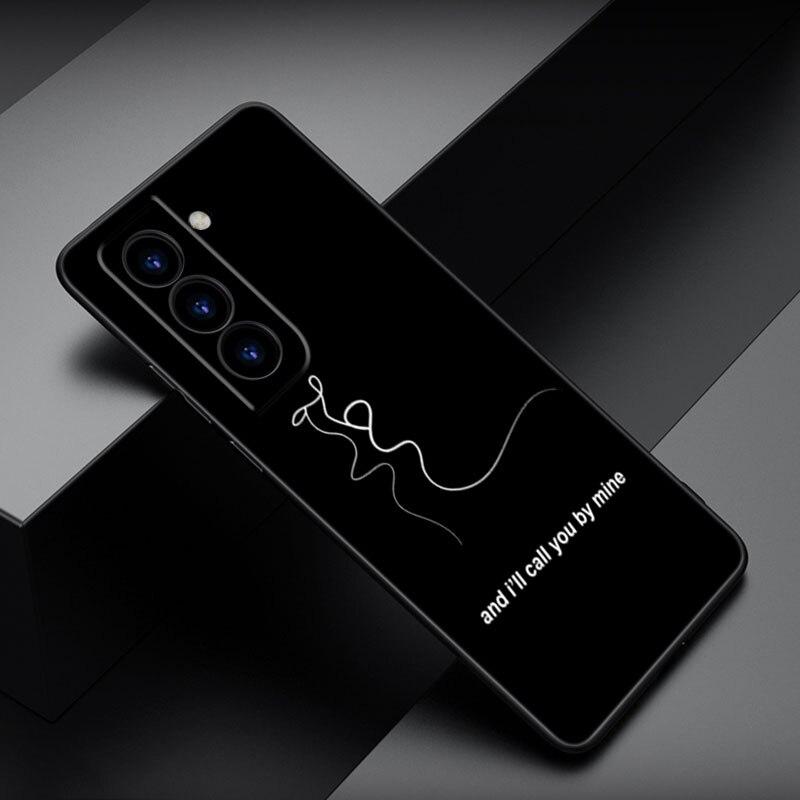 Adınla Çağır Beni Telefon Kılıfı Samsung Galaxy S22 Pro S21 S20 FE Ultra S10 Lite S10 S10E S9 S8 Plus Yumuşak TPU Siyah Kapak
