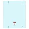 Hefter - Safta - Céleste - 4 Ringe 35mm - 100 Blatt A4 - Himmelblau
