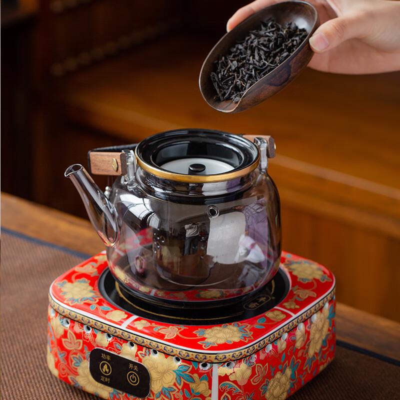 Chaxun Ceramic Enamel Teapot