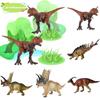 High-quality Plastic Dinosaur Toy Set Jurassic Theme Static Model Ideal Gift For Kids Characters)