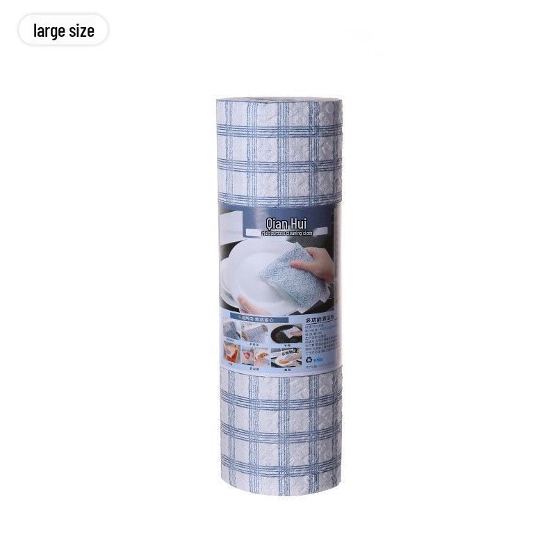 Non-stick Oil Disposable Dishcloth: Dual-Use Dry/Wet Non-Woven Kitchen Towel