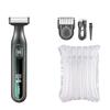 VGR Electric Shaver Professional Shaving Machine Portable Razor Waterproof Beard Trimmer Digital Display Shaver for Men V-360