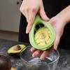 1pc stainless steel avocado cutting set, used for slicing, core digging, and core removal, multifunctional kitchen tool