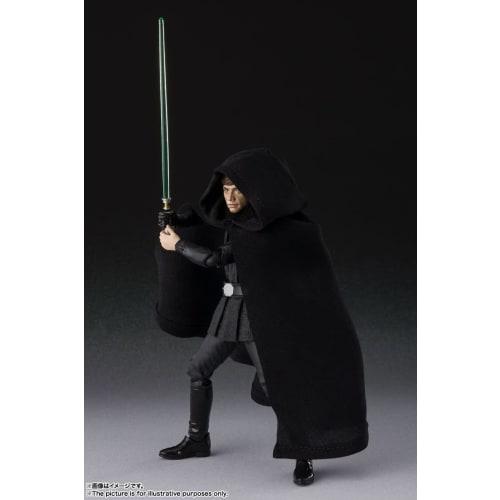 TAMASHII NATIONS S.H.Figuarts Star Wars: The Mandalorian Luke Skywalker, approximately 140mm, PVC & ABS painted action figure