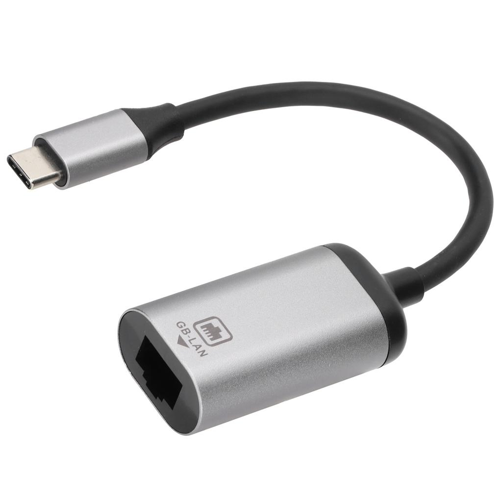 JORINDO Ethernet Adaptörü Sürücüsüz Kolay Kullanım TypeC Arayüzlü USBC Ethernet Adaptörü Telefonlar Bilgisayarlar Tabletler İçin(USB C