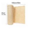 Bastone in Legno Rattan Intrecciato Plastica Rinfrescante Sensazione al Tatto