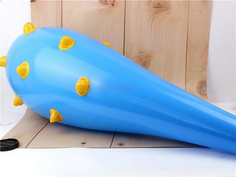1 ks Nafukovací kladivo Dětská hračka PVC Nafukovací Hůlka s vlčími zuby Hračka Hůlka s vlčími zuby