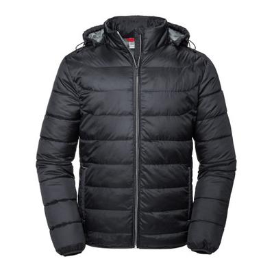 Mens Nano Hooded Padded Jacket