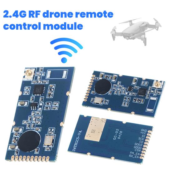2.4G Drohnen-Fernsteuerungsmodul Professionell Große Reichweite DIY Flugzeug Schiffsmodell Kabelloses RC-Modul Ersatzzubehör