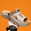 Fashion Smile Pop Casual Men Clogs Slippers Band Summer Slippers Outdoor Non-slip Beach Cozy Men Shoes Soft EVA Home Breathable Slippers