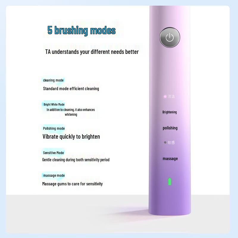 Flyco FT7105 Sonic Electric Toothbrush CN Plug (adapter Included)