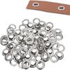 400-Piece 5mm Grommet Kit for Clothing, Shoes, Hats, Leather, Fabric, and Canvas Belts - For DIY Projects
