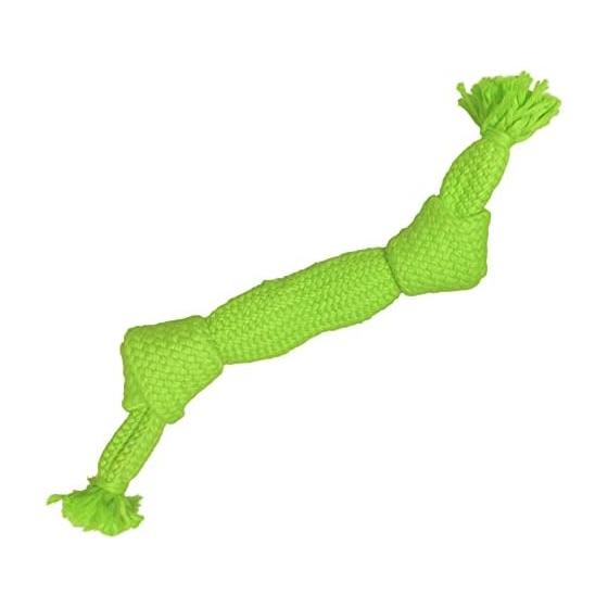 PLATZ PET SUPPLISES & FUN Dog Toy Super Rope M Size Green