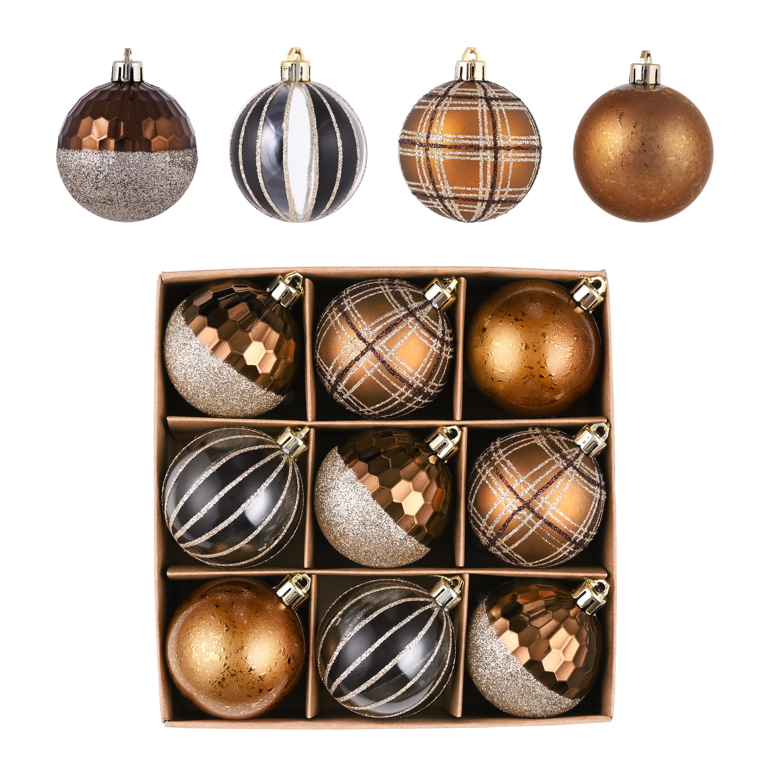 

Valery Madelyn Рождественский шар великолепный золотой и медный набор Стильные и великолепные елочные украшения для вашего Доступны в и скандинавском стиле золотой