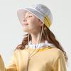 MunSingwear Women S Unbalanced Color Block Wide Bucket Hat White Mq122lcp22