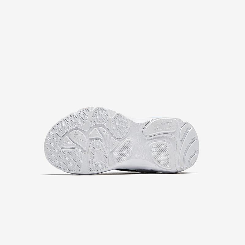 Anta Kids Butterfly Wing Fabric Trendy Comfortable Versatile Rebound Lightweight Shock Absorption Low Top Kids Running Shoes 322519915-3
