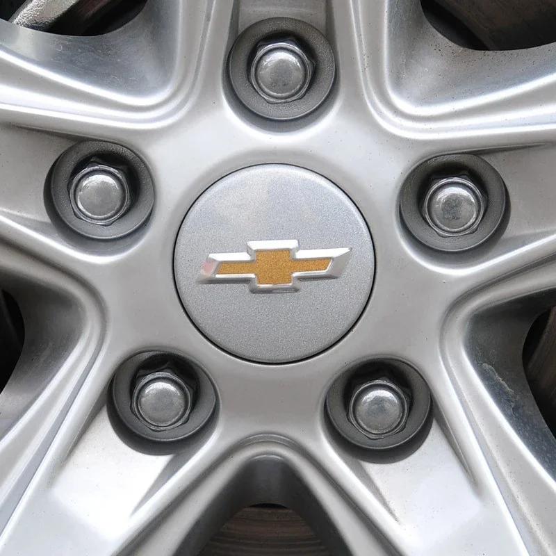 4pcs 53mm 58mm 59mm 64mm Car Wheel Center Hub Caps Cover Decor Sticker For Chevrolet Cruze Malibu Sail Equinox AVEO Lova RV